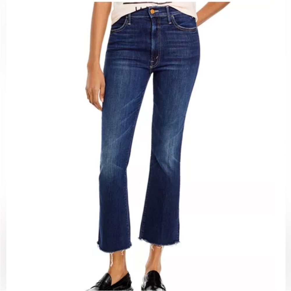Mother Denim Hustler Ankle Fray Jeans